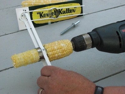The Original Kernel Kutter (Sweet Corn Cutter, Stripper, peeler) with Bit ''proud