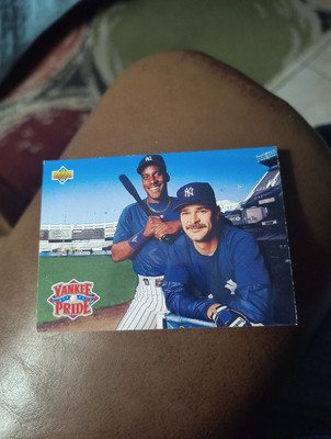 DON MATTINGLY & ROBERTO KELLY 1993 UPPER DECK TEAMMATES #47 FREE SHIPPING