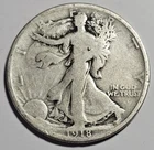 1918-P Walking Liberty Half Dollar 50c Coin ~ 90% Silver (A131)