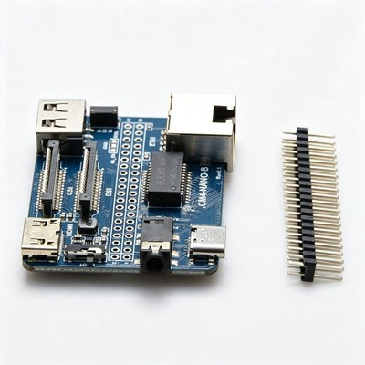 Dual Gigabit 5G 4G Ethernet Base Board (B) for Raspberry Pi Compute Module CM4 V
