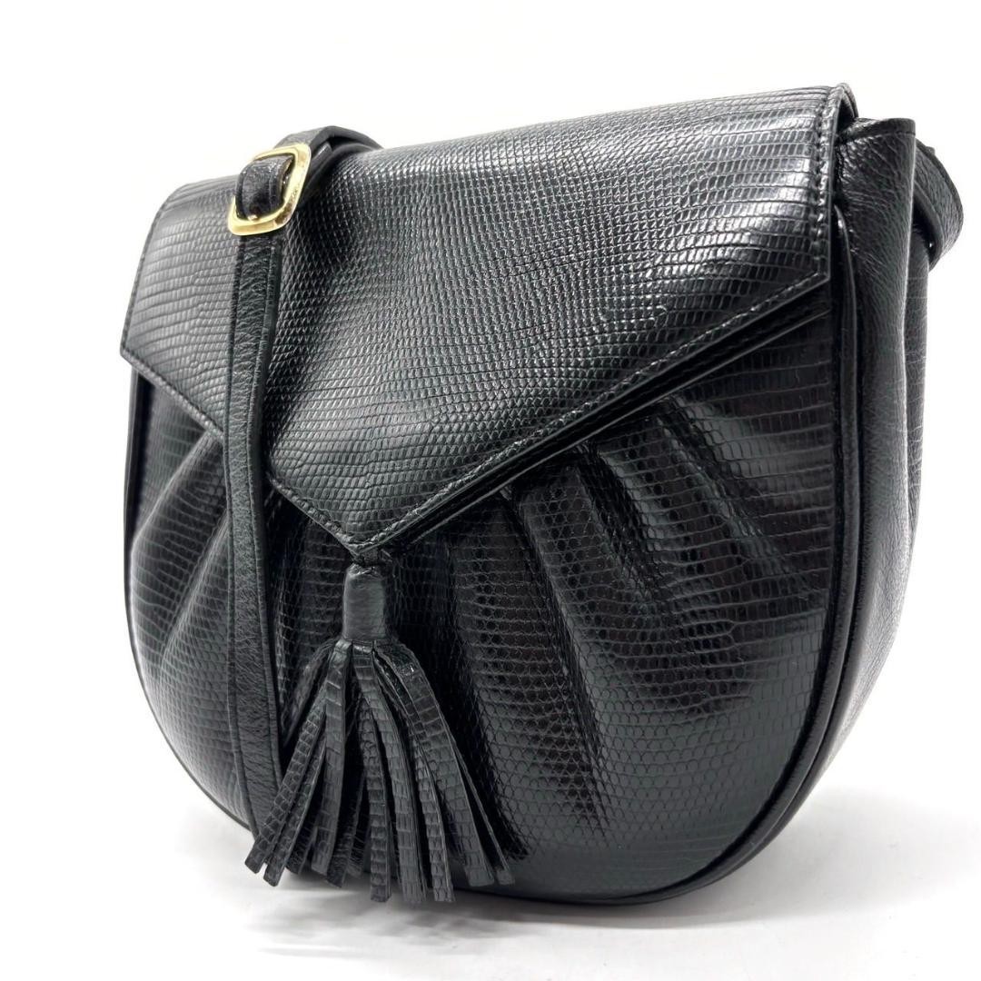 YSL Yves Saint Laurent Mini Borsa a Tracolla Nera Autentica