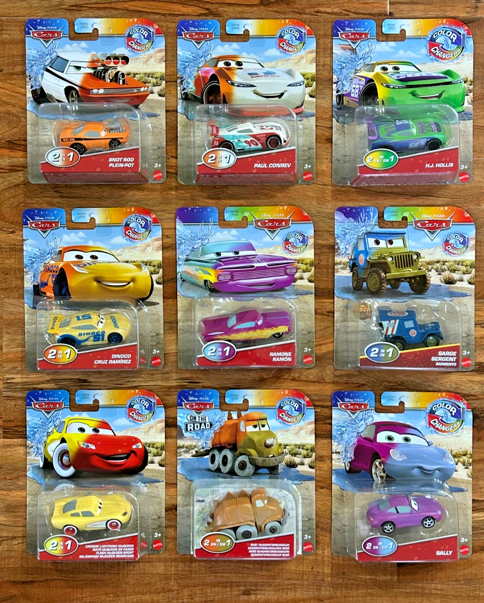 Disney Pixar Cars Color Changers - Over 30 Available - You Pick