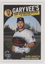 2019 Topps Gary Vee's Top Entrepreneurs Chris Iannetta #GV-7 1u0