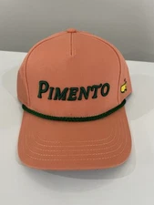🔥 Masters 2025 Golf Rope Hat Pimento Snapback Augusta Brand New With Tag