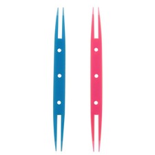 Tatting Shuttles JCBIZ 2pcs Colorful Plastic for Hand Lace...