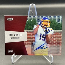 2018 SAGE  Hit Premier - Low Series Jake Wieneke Auto #A-15 - South Dakota State