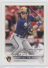2022 Topps Series 1 582 Montgomery Club Christian Yelich #288 0b3
