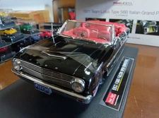 1/18  Sun Star FORD FALCON CONVERTIBLE BLACK 1963 SUNSTAR 511005