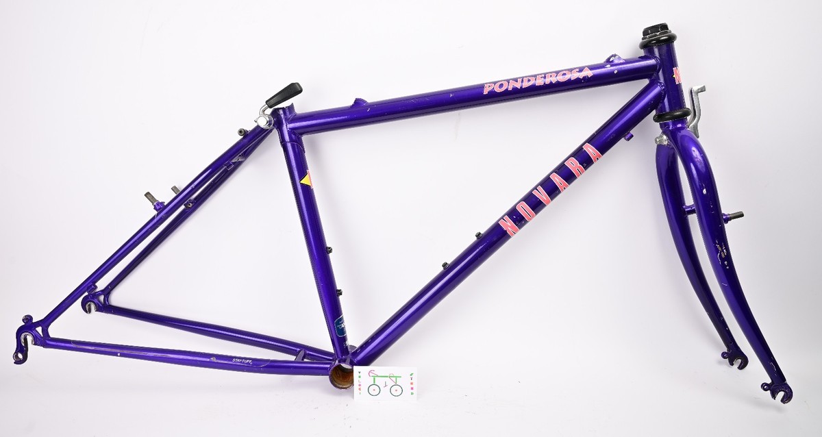 Vintage Novara Ponderosa Purple 15.5” Small Frame Steel Mountain
