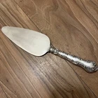 VINTAGE GORHAM STERLING SILVER HANDLE STRASBOURG PIE SERVER CAKE SERVER 10”!
