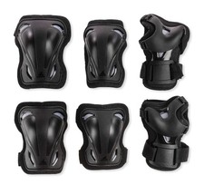 Rollerblade Skate Gear 3 Pack Protective Gear, Knee Pads, Elbow Pads And Wrist