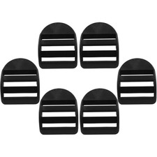 Plastic Ladder Lock Buckle Adjustable Slide Strap Replacement for Backpack