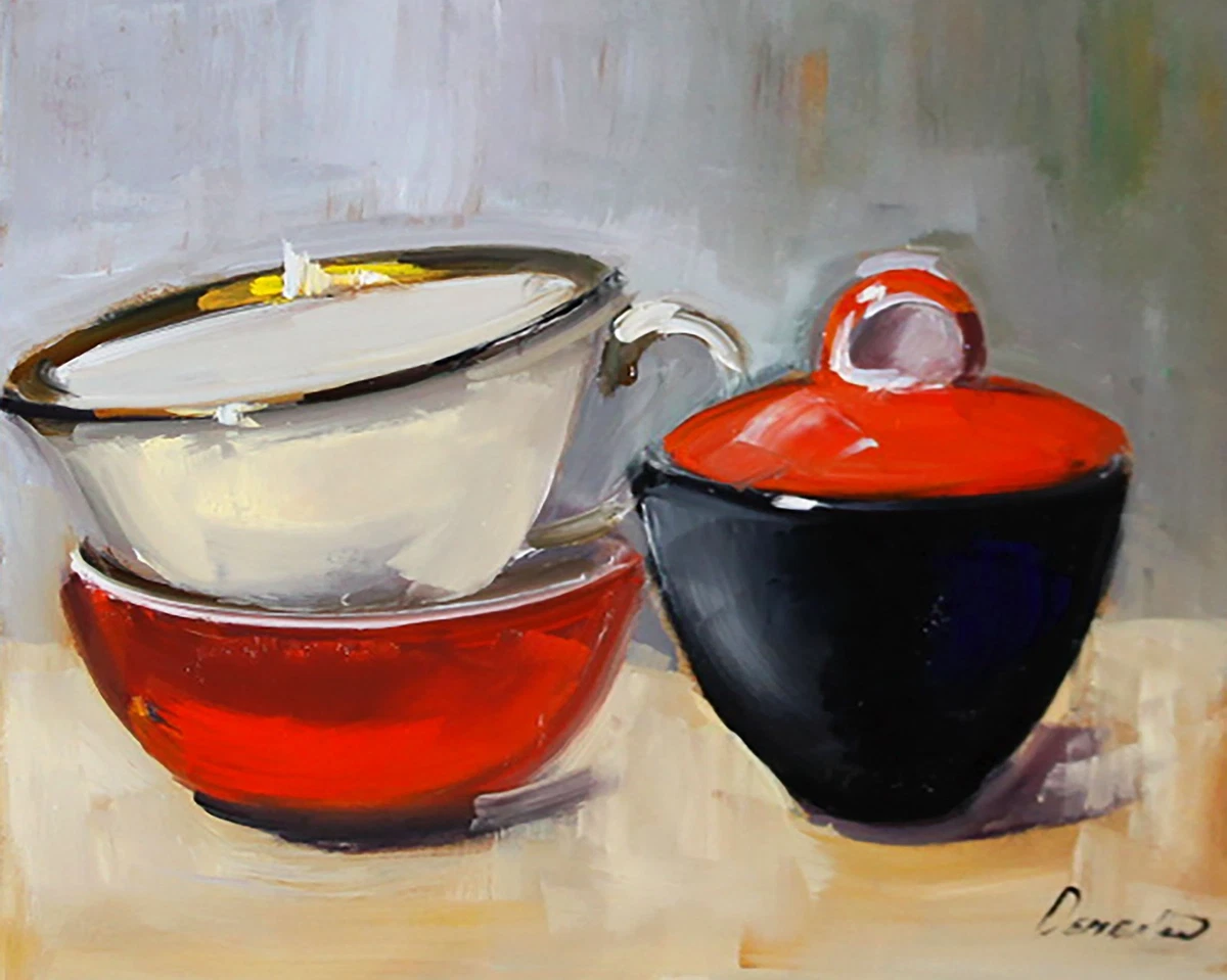 油画艺术装饰静物艺术绘画| eBay