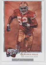 2008 Upper Deck Football Heroes Green 166/350 Patrick Willis #73 HOF 0a1
