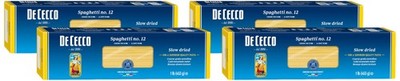 De Cecco Spaghetti Pasta, 16 Oz (Pack of 4) 16 Ounce 