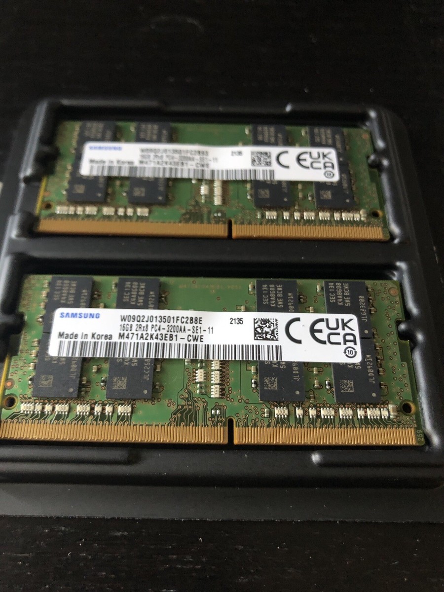 SUMSUNG 2x16GB (32GB) DDR4 PCI4 25600 3200MHz RAM (1 Pair