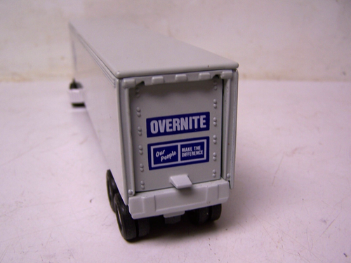 1/64 Overnite Transportation Mack MH CABOVER COE Ertl Truck Tractor Trailer - Bild 6 von 9