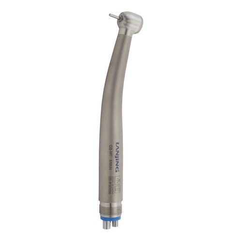 Pieza de mano dental de alta velocidad turbina de aire de 4 orificios titanio peso ligero NSK SMAX M - Imagen 48 de 67