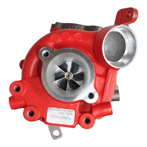 GEN1 High Flow Turbo No Actuator+Oil Feed Pipe For Toyota LandCruiser 200 4.5L - Picture 3 of 19