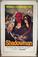 SHADOWMAN FF ORIGINAL ONE SHEET MOVIE POSTER GEORGES FRANJU GAYLE HUNNICUTT 1975