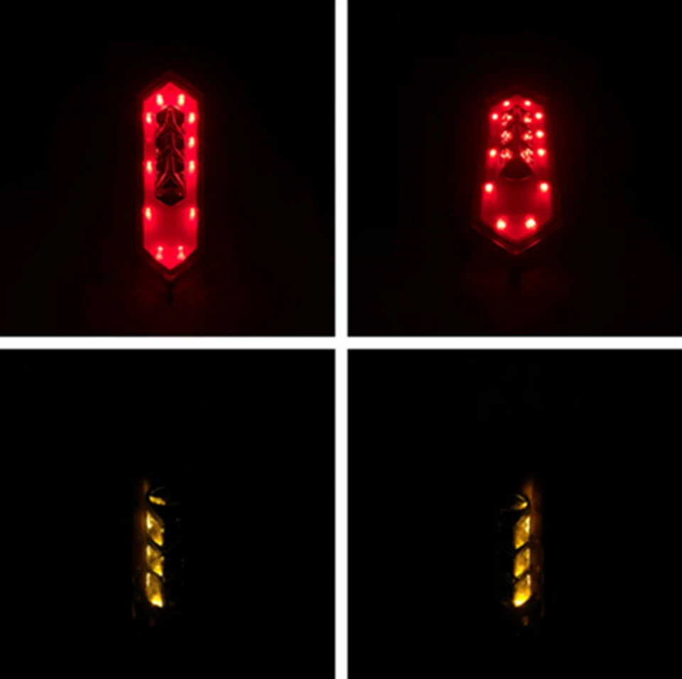 Integrated LED Tail Light Turn Signal For YAMAHA YZF-R6 17-2020 YZF-R1/S/M 15-19 - Imagem 3 de 4