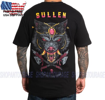 Sullen Art Collective Predator Badge SCM4693 Standard Short Sleeve Men`s T-shirt