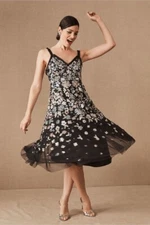 BHLDN Needle & Thread Wildflower Sequin Dress-4-$570 A641-4
