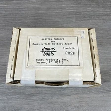 Dumas Boat Battery Charger #2026 for #2024 6V Dumas Battery