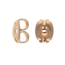 100 PCS - Gold Filled Earring Backs, Small Butterfly Clutch, Replacement Backs
