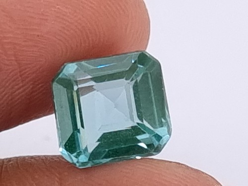 5.00 Ct Natural EGL Certified Asscher Cut Russian Emerald Loose Gemstone - Picture 5 of 6