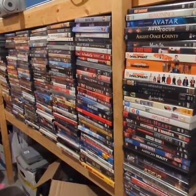 DVD Lot: You Pick Any 4 for $30! Updated 3-20-2026. 450+ Titles. See Description