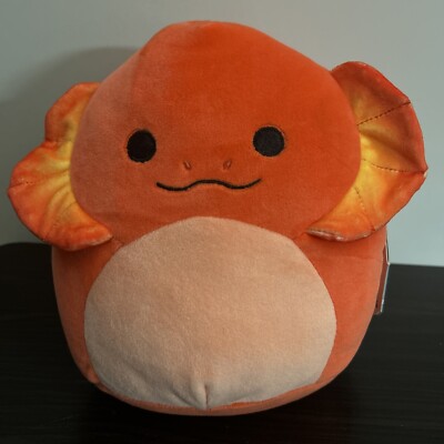 Squishmallows Maxie the Frilled Neck Lizard 8 inch NWT Plush Toy