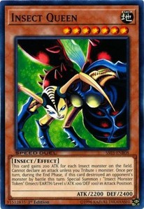 Insect Queen - SS03-ENB08 - Common - 1st Edition x3 - Near Mint