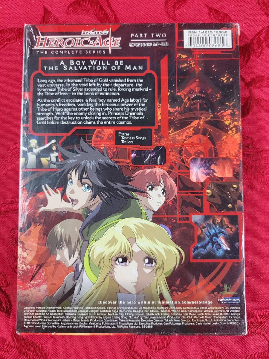 HEROIC AGE: The Complete Series - Part Two (2009) Funimation