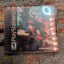 Chrono Cross Sony PlayStation 1 PS1 Black Label w Case, Manual Square Soft