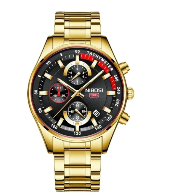 Nibosi deals mens watch