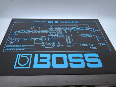 BOSS RDD-20 モジュレーションエフェクター BOSS デジタルディレイ RDD-20 Boss RDD-20 Micro Rack Series