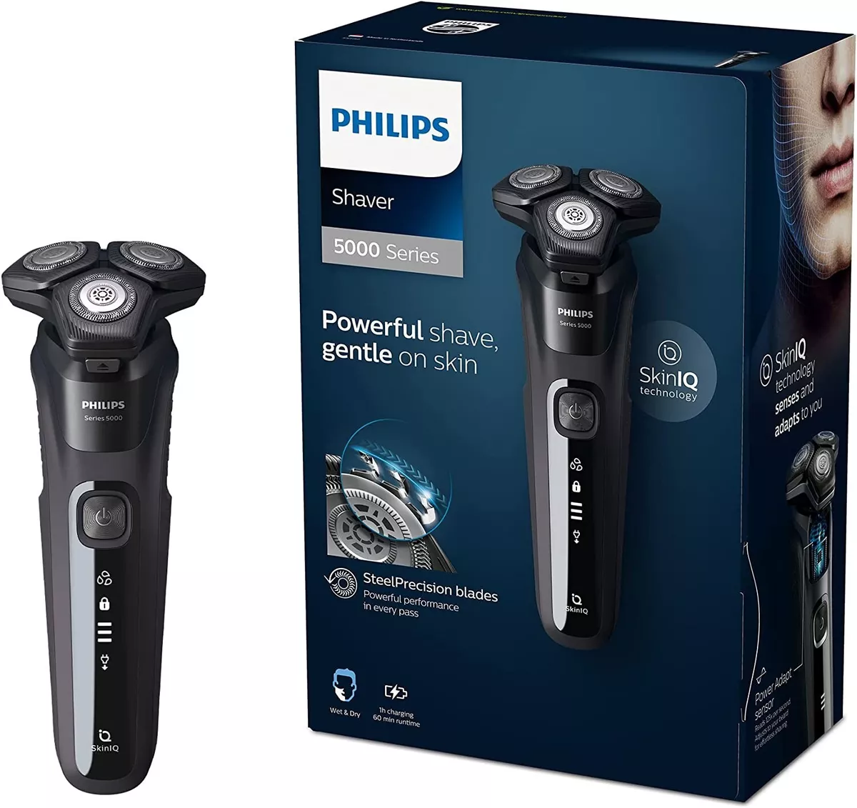 Philips Norelco Shaver Wet and Dry Electric Shaver Beard Moustache Trimmer