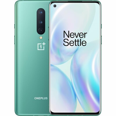 OnePlus 8 (Dual SIM) - 128GB - Glacial Green (Unlocked) Smartphone