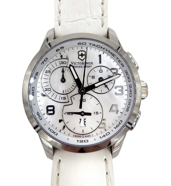 swiss army victorinox stainless steel sapphire crystal watch