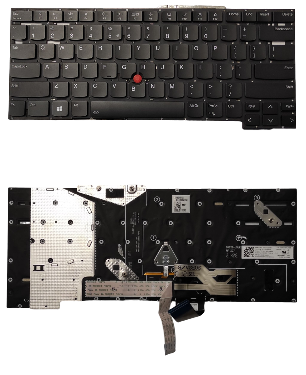 US QWERTY KEYBOARD FOR Lenovo ThinkPad T14s Gen 2 Backlit | eBay