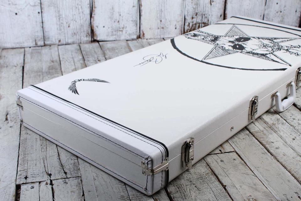 Guitarra Eléctrica Dean Eric Peterson Estuche Rígido de Lujo para Flying V Body Style Foto 4 de 4