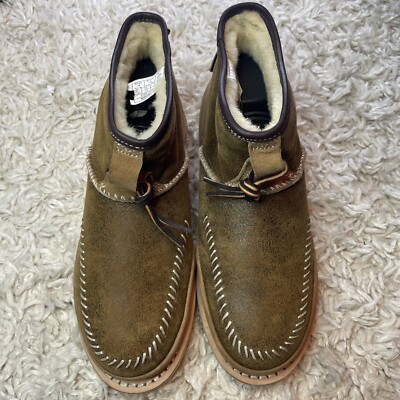 UGG Chestnut Bomber Campfire Pull On Sheepskin Boots 1020406  display picture 1