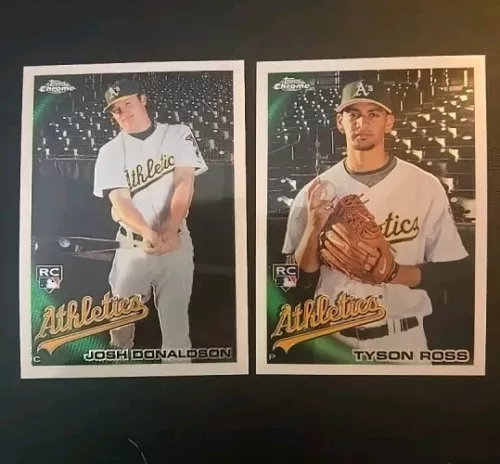2010 Topps Chrome (Rc) Tyson Ross & (Rc)  Josh Donaldson 