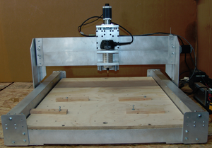 CNC Wood Router w Ballscrews Linear Rails Mach4 V-Carve 