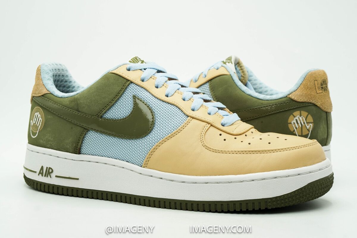 NIKE AIR FORCE 1 LOW USED SZ 8 BOBBITO GARCIA SUEDE PILGRIM NIKE AIR FORCE 1 LOW USED SZ 8 BOBBITO GARCIA SUEDE PILGRIM