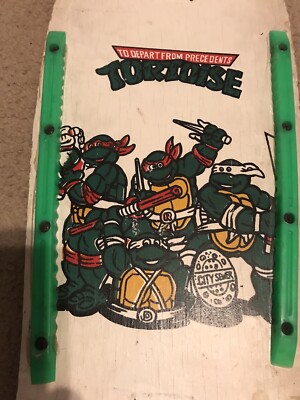 Vintage Rare Foreign 80's TMNT Skateboard Teenage Mutant Ninja