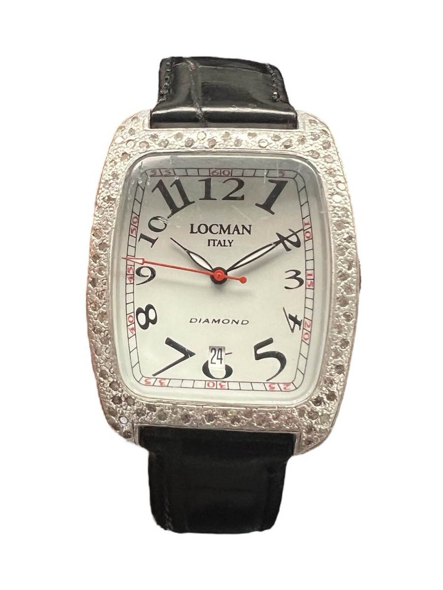 LOCMAN ITALY ロックマン 腕時計 ダイヤモンド Locman Italy Diamond Aluminum Watch All Original 32mm | eBay