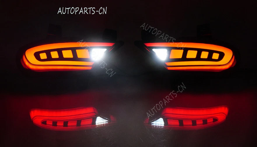 LED rear bumper fog lights For 2013-2015 Mitsubishi Montero Sport — 第 2/4 张图片