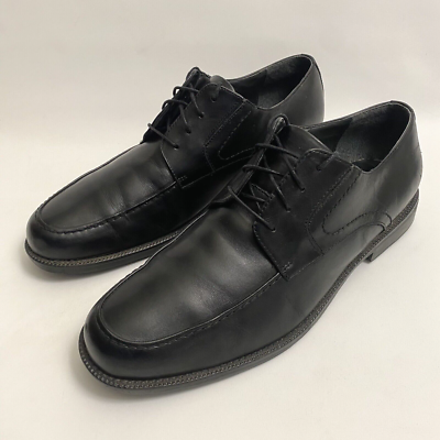 Dockers  Dress Shoes‎ Lace Up Size 12 Men Black Color Dockers Warden Mens Oxford Shoes Comfortable Leather Shoes  main image 3
